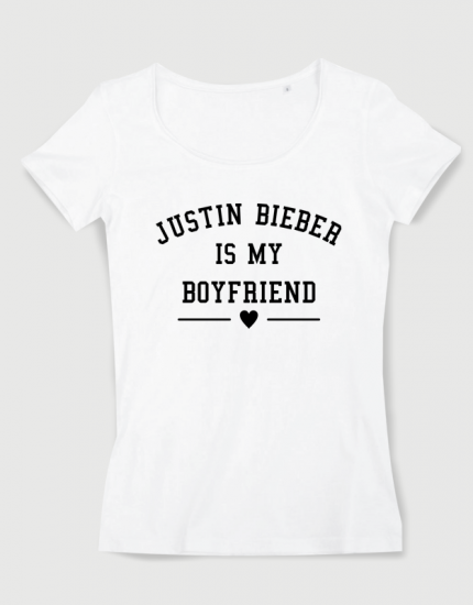 Μπλουζάκι με τύπωμα Boyfriend