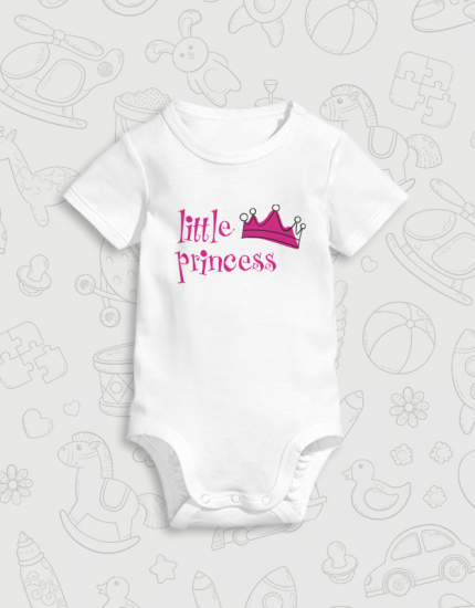 παιδικό φορμάκι με στάμπα Little Princess