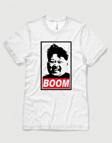 Μπλουζάκι με τύπωμα Boom