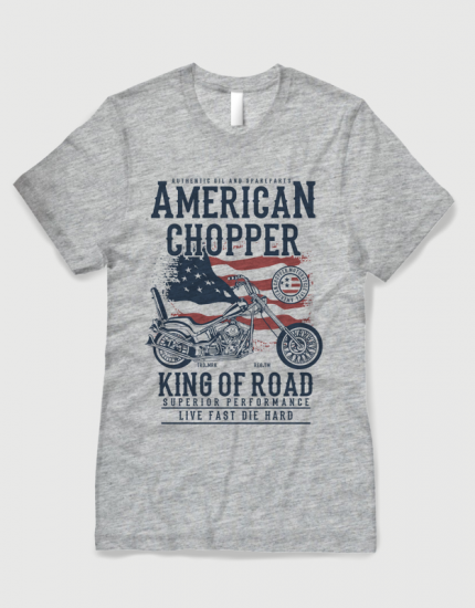 Μπλουζάκι με τύπωμα American Chopper