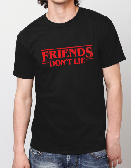 Μπλουζάκι με τύπωμα Friends Don't Lie