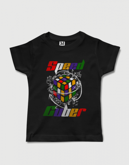 Μπλουζάκι με τύπωμα Speed Cubers