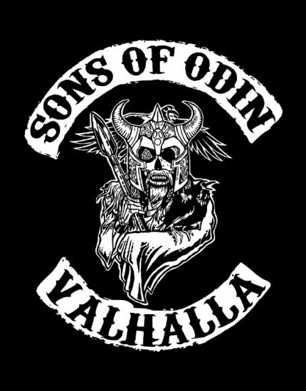 Μπλουζάκι με τύπωμα Sons of odin