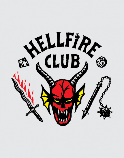 Μπλουζάκια με τύπωμα Hellfire Club