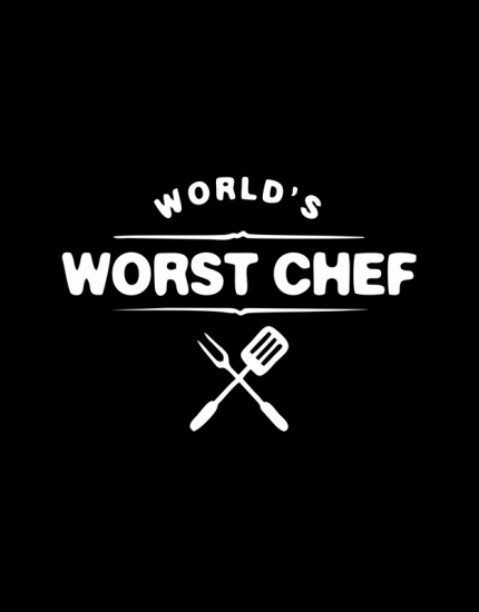 Ποδιά με στάμπα World's worst chef
