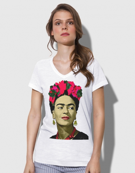 Μπλουζάκι με τύπωμα Frida