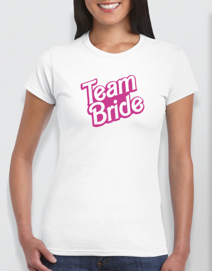 Μπλουζάκι με τύπωμα Team Bride