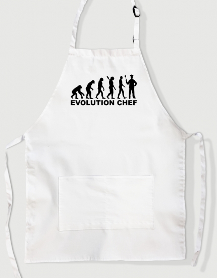 Ποδιά Μαγειρικής με τύπωμα Chef Evolution