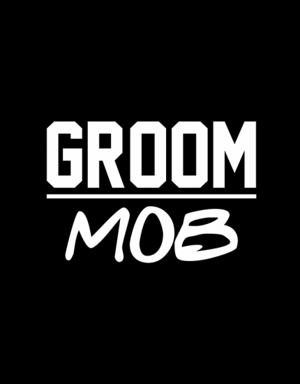 Μπλουζάκι με τύπωμα Groom Mob Μπλουζάκι με τύπωμα Groom Mob