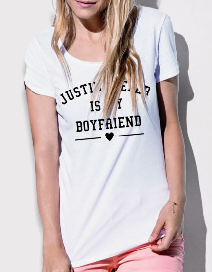 Μπλουζάκι με τύπωμα Boyfriend