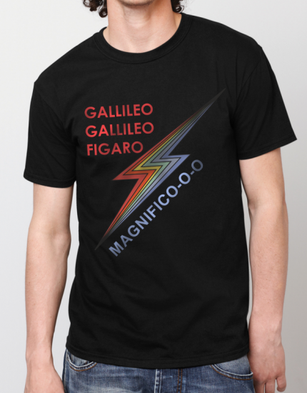 Μπλουζάκι με τύπωμα Galileo Figaro