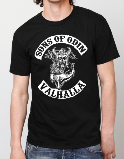 Μπλουζάκι με τύπωμα Sons of odin