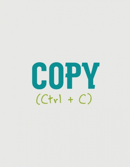 Σετ t-shirts λευκά Copy Paste