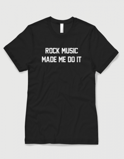 Μπλουζάκι με στάμπα Rock Music