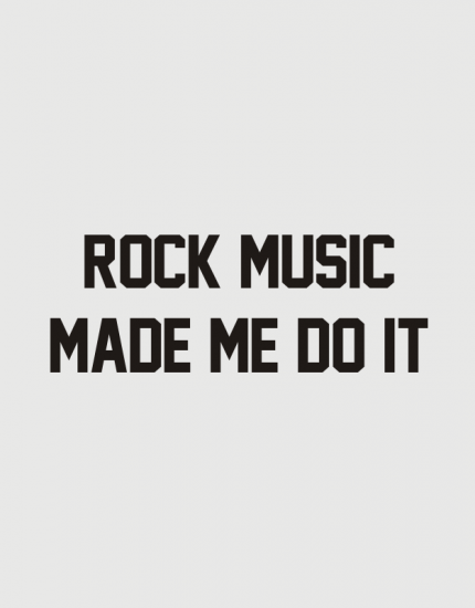 Μπλουζάκι με στάμπα Rock Music