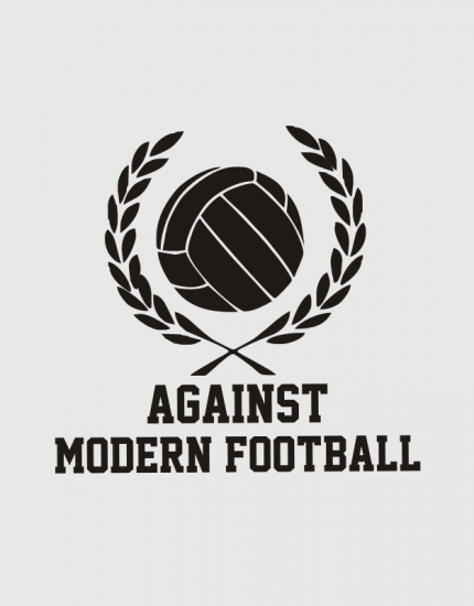 Καπέλο μαύρο Trucker Beechfield με στάμπα Against modern football