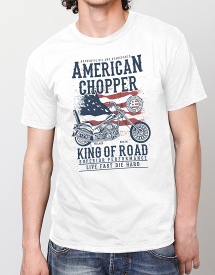 Μπλουζάκι με τύπωμα American Chopper
