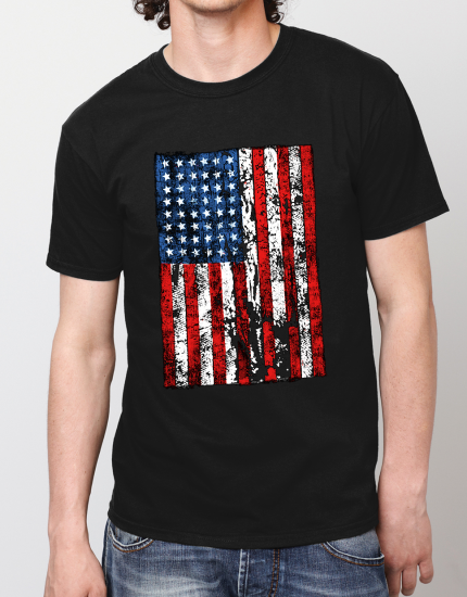 Μπλουζάκι με στάμπα American Flag