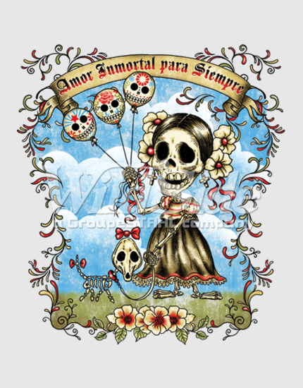 Μπλουζάκι με στάμπα Amor Immortal para Siempre