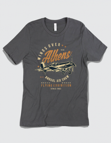 Μπλουζάκι με τύπωμα Wings over Athens