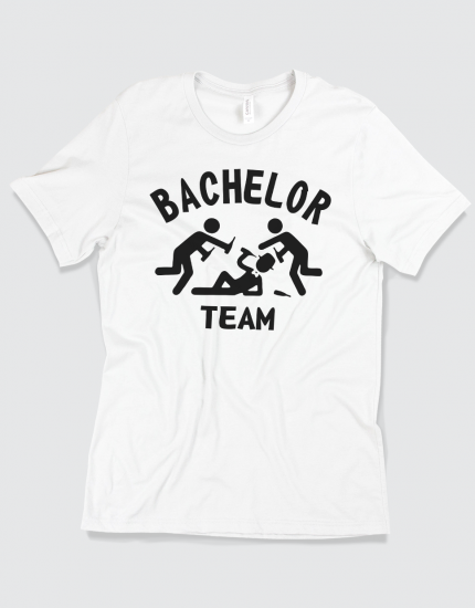 Μπλουζάκια με τύπωμα Bachelor team