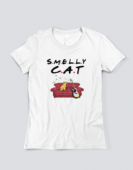 Μπλουζάκι με τύπωμα Smelly Cat