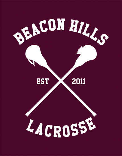 Hoodied φούτερ με στάμπα Beacon Hills - La Crosse