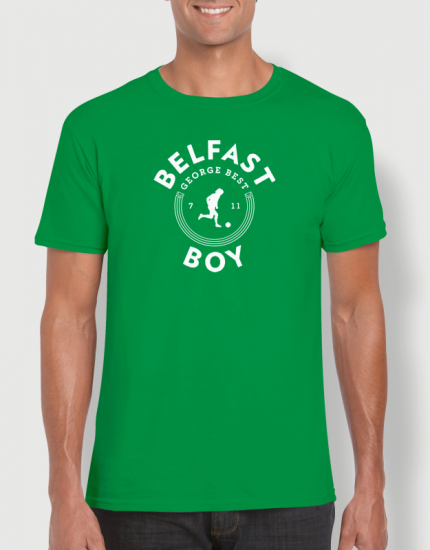 Μπλουζάκι με στάμπα  Belfast Boy - George Best