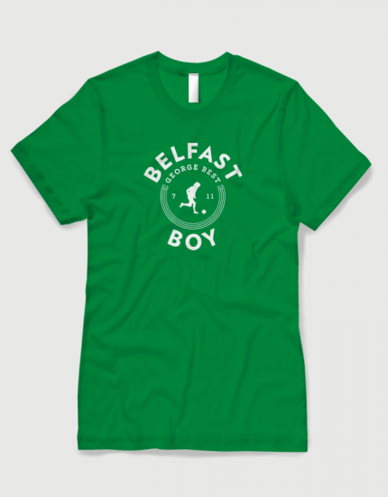 Μπλουζάκι με στάμπα  Belfast Boy - George Best