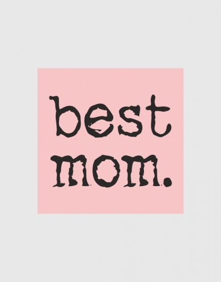Τσάντα με στάμπα Best mom