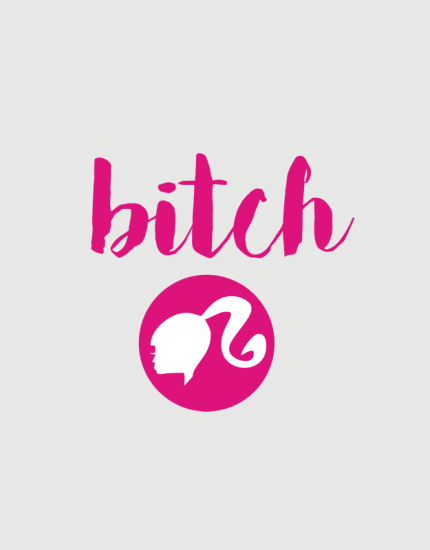Μπλουζάκι με στάμπα Bitch