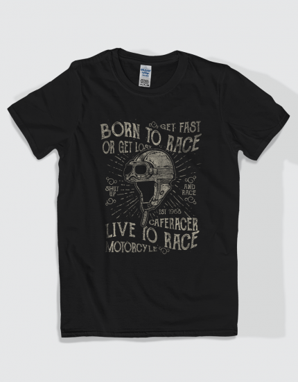 Μπλουζάκι με στάμπα Born to race