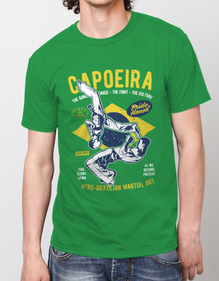 Μπλουζάκι με τύπωμα Capoeira