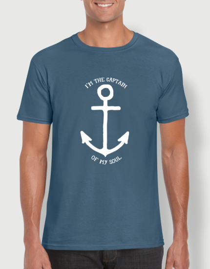 Μπλουζάκι με στάμπα I'm the captain of my soul