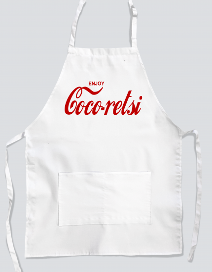 Ποδιά με στάμπα Enjoy Cocoretsi