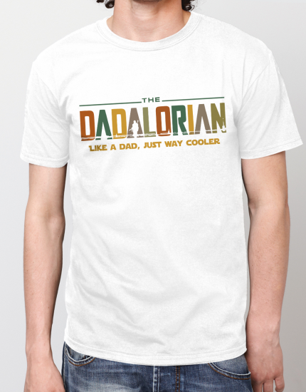 Μπλουζάκι με τύπωμα Dadalorian 
