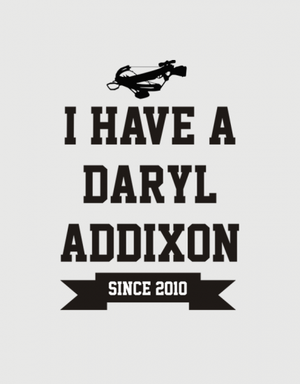 Μπλουζάκι με στάμπα I have a Daryl addixon