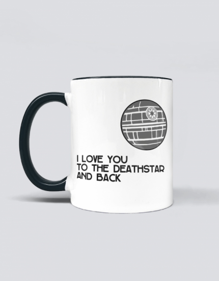 Κούπα με τύπωμα I love you to the deathstar