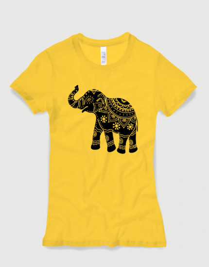 Μπλουζάκι με στάμπα Indian Elephant