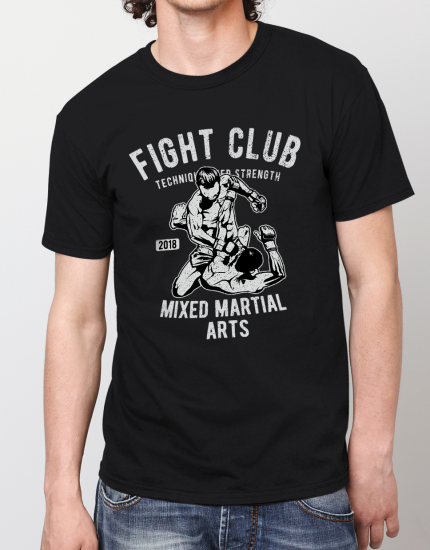 Μπλουζάκι με τύπωμα Fight Club Mixed Martial Arts