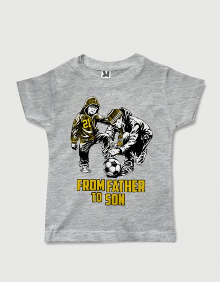 Μπλουζάκι με στάμπα From father to son 21