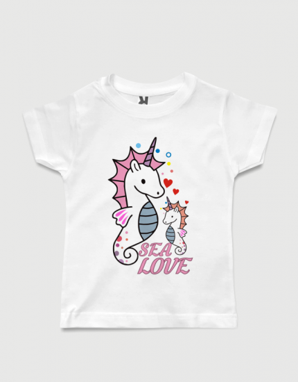 Μπλουζάκι με τύπωμα Sea Love