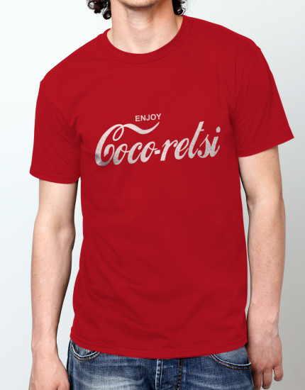 Μπλουζάκι με στάμπα Cocoretsi