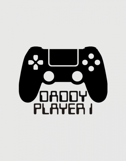 Μπλουζάκι με τύπωμα Player 1 Player 2