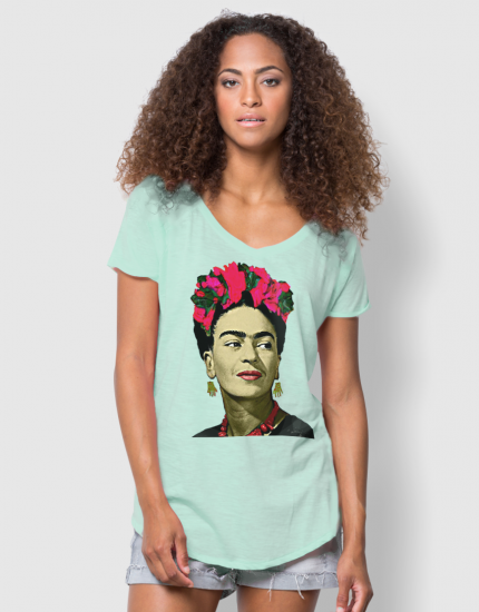 Μπλουζάκι με τύπωμα Frida