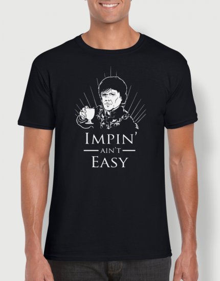 Μπλουζάκι με στάμπα Impin ain t easy