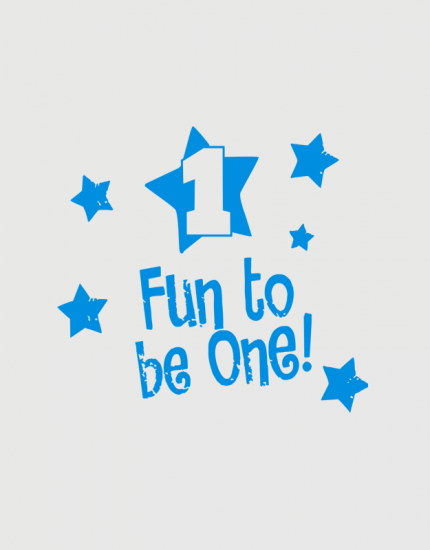 Παιδικό φορμάκι με στάμπα Fun to be one