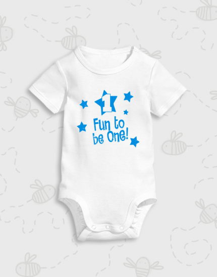 Παιδικό φορμάκι με στάμπα Fun to be one