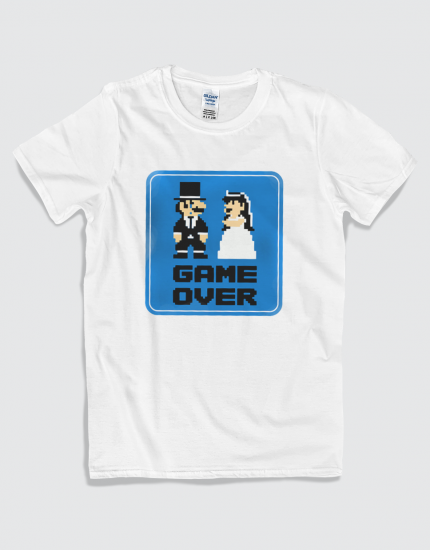 Μπλουζάκι με τύπωμα Game Over