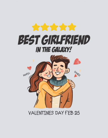 Κούπα κεραμική με τύπωμα Best Girlfriend